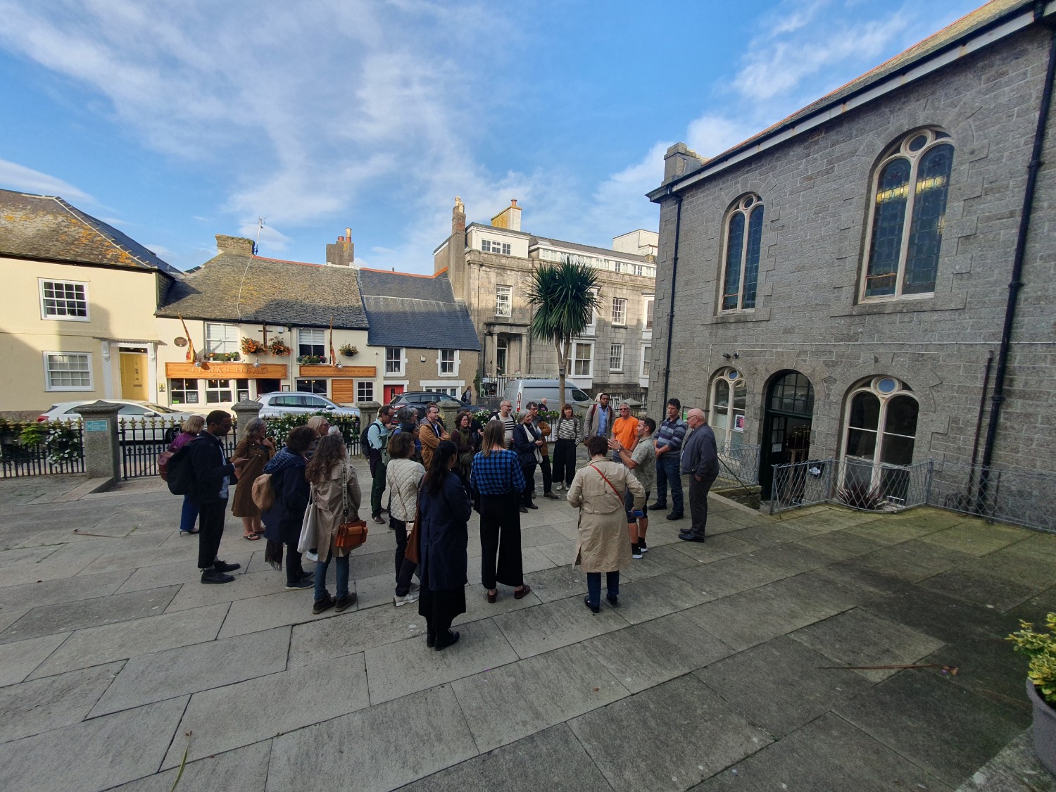 AHF Trustee visit to Penzance, Cornwall. Photo credit - Matthew Mckeague