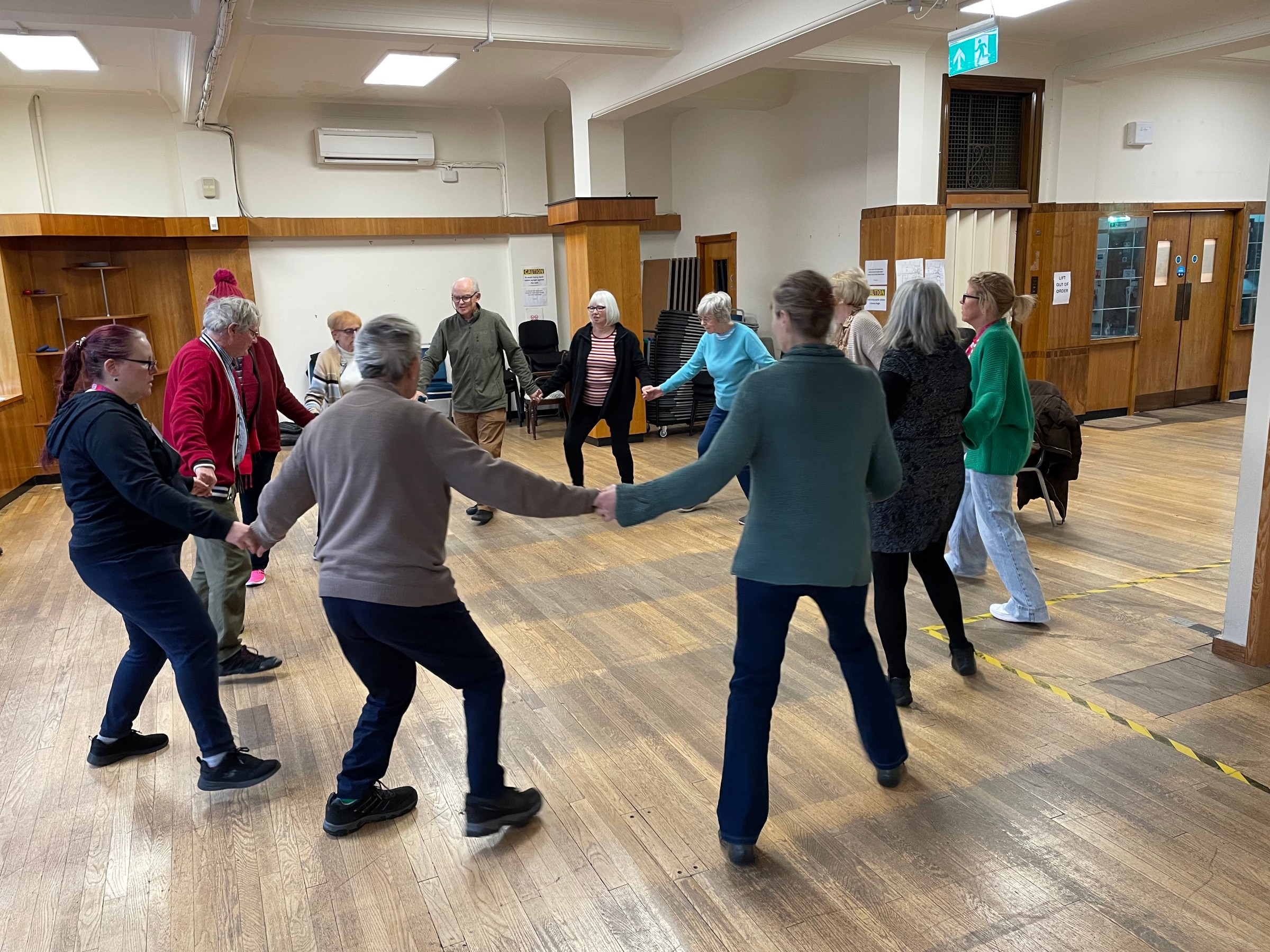 An exercise class at The Haven Community Hub. Credit: Age Concern Southend.